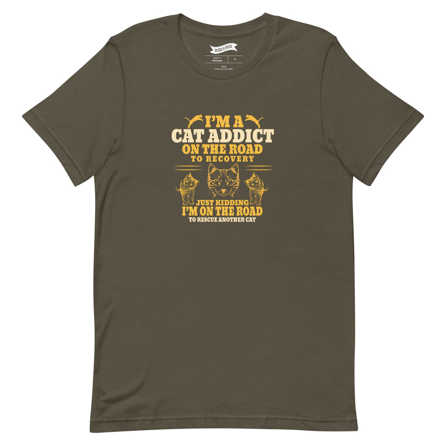 Cat Addict - T-Shirt