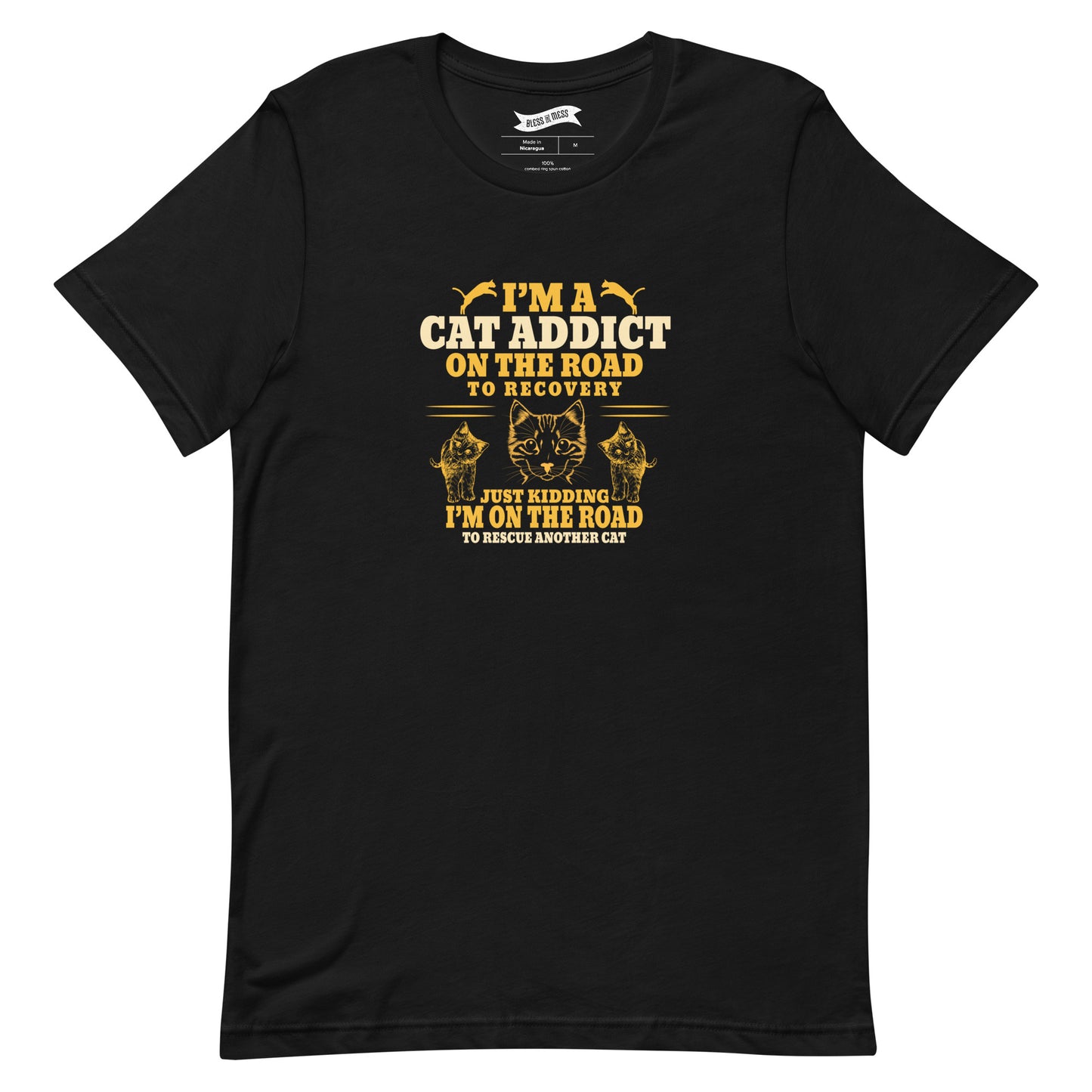 Cat Addict - T-Shirt