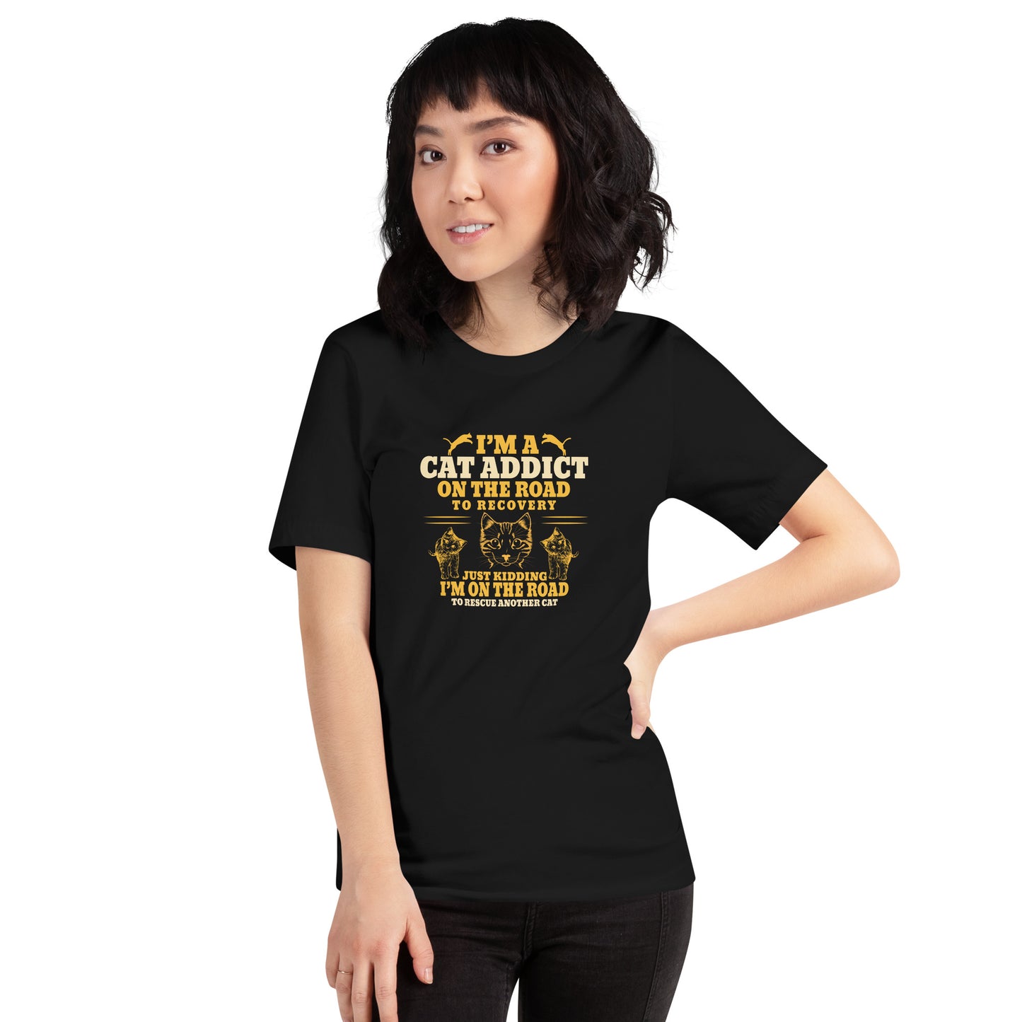 Cat Addict - T-Shirt