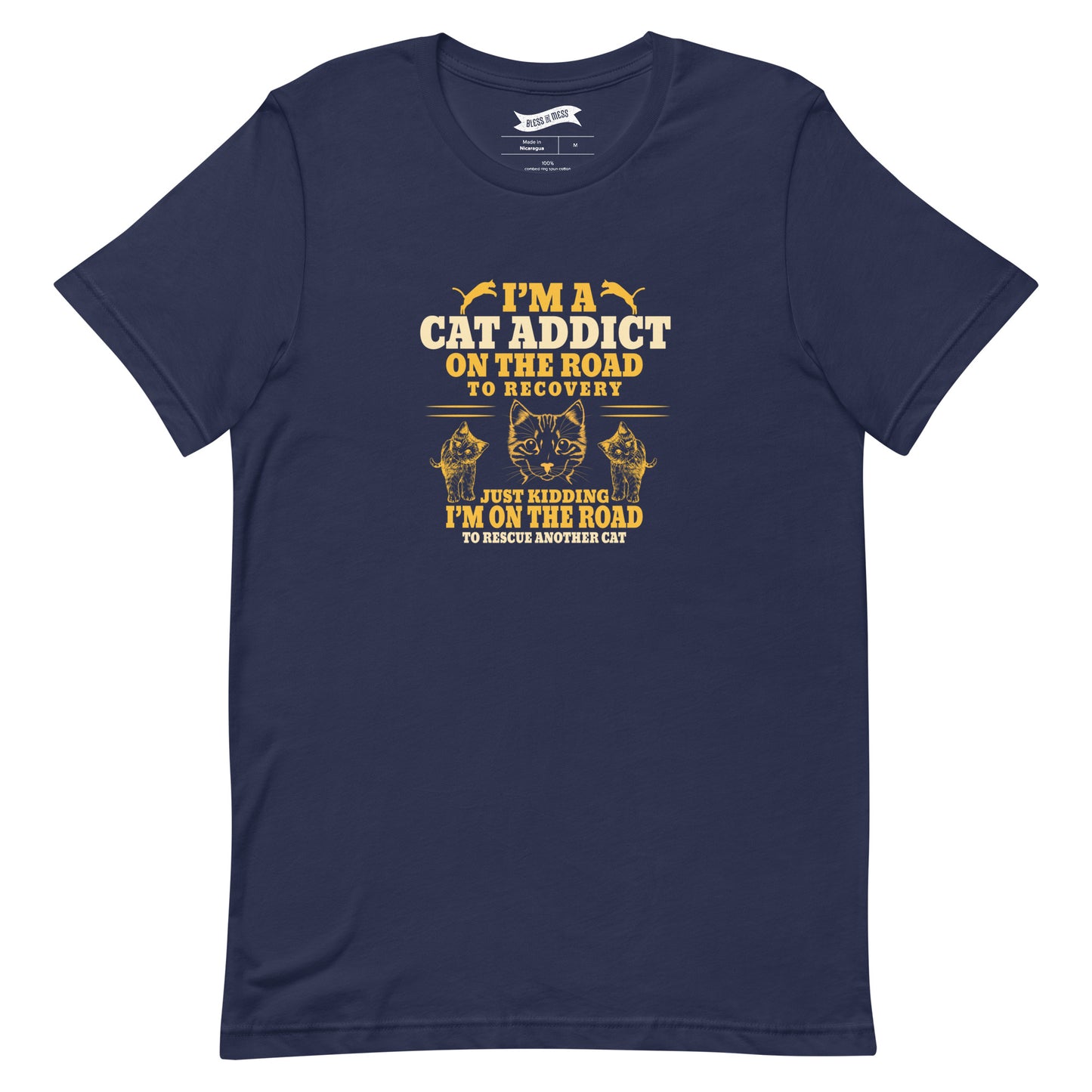 Cat Addict - T-Shirt