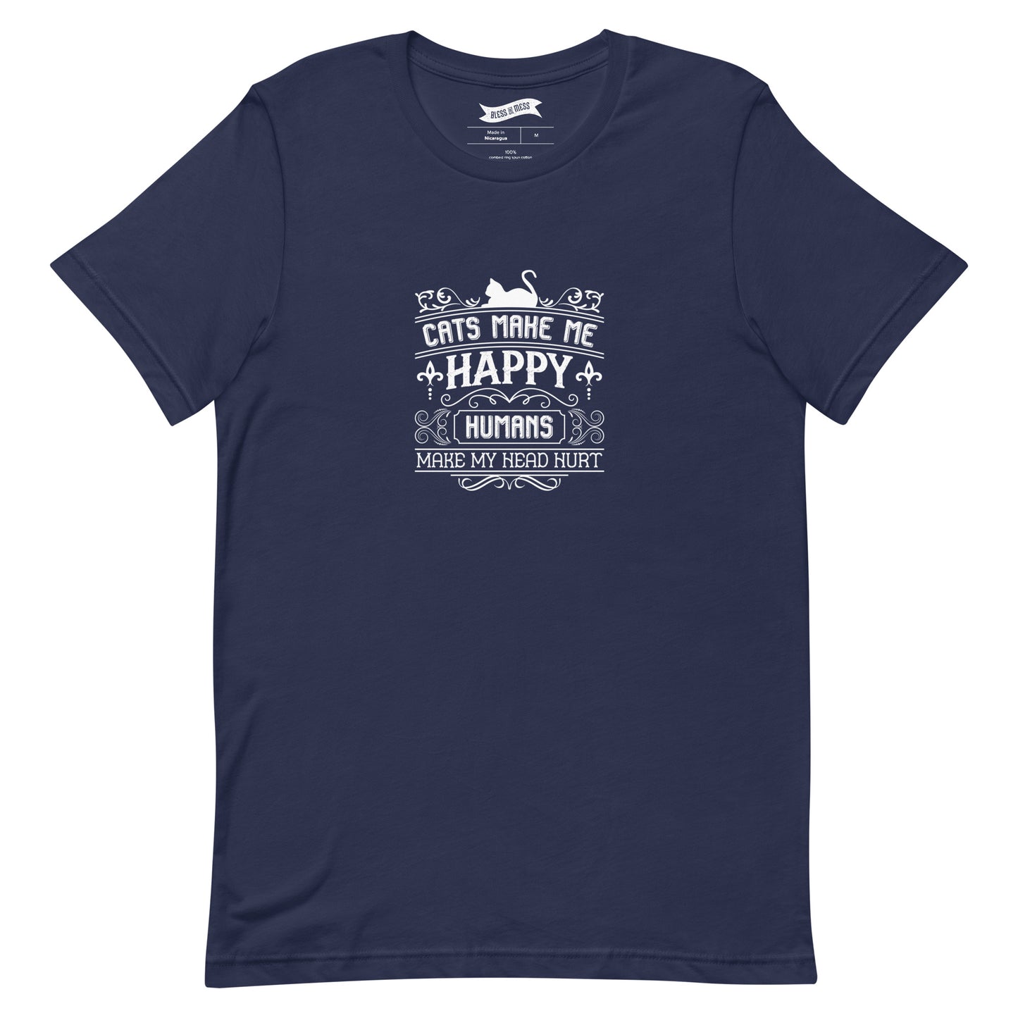 Cats Make Me Happy - T-Shirt