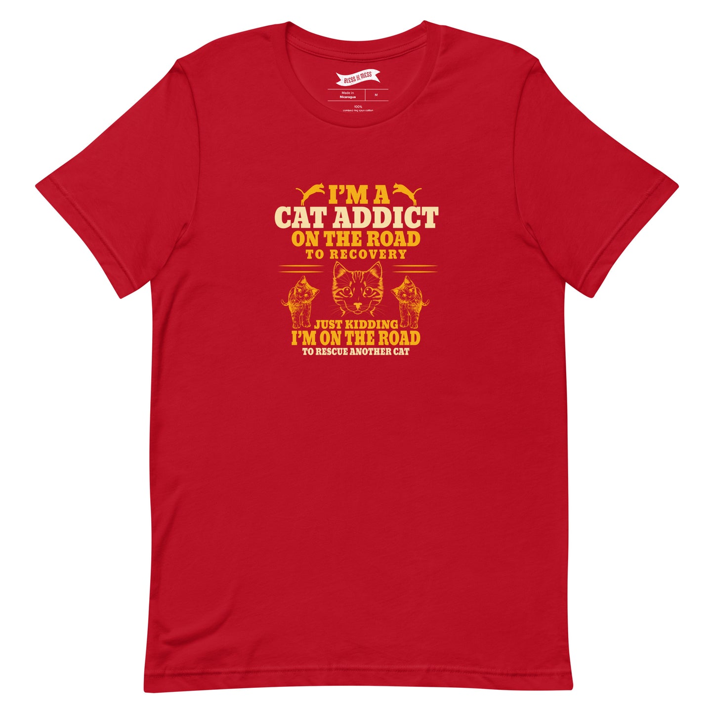 Cat Addict - T-Shirt