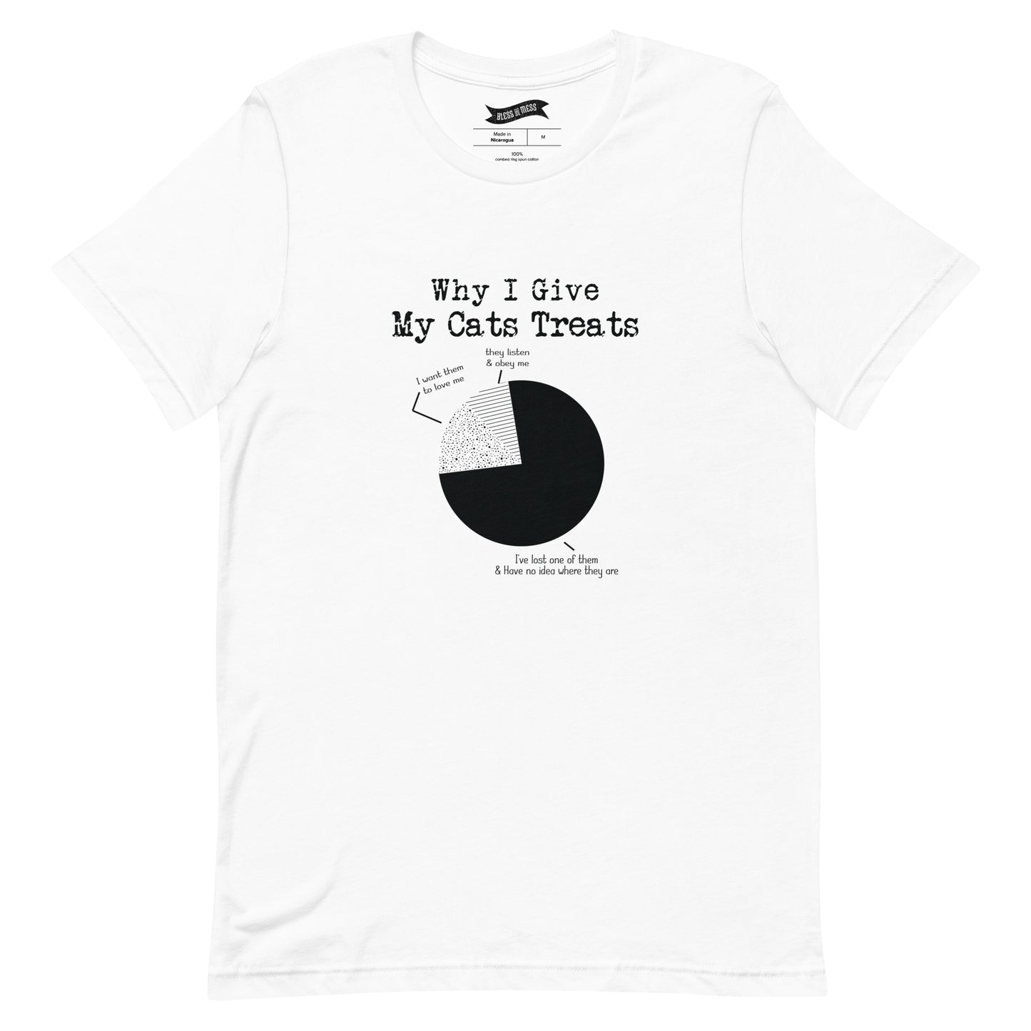 Why I Give My Cats Treats - T-shirt