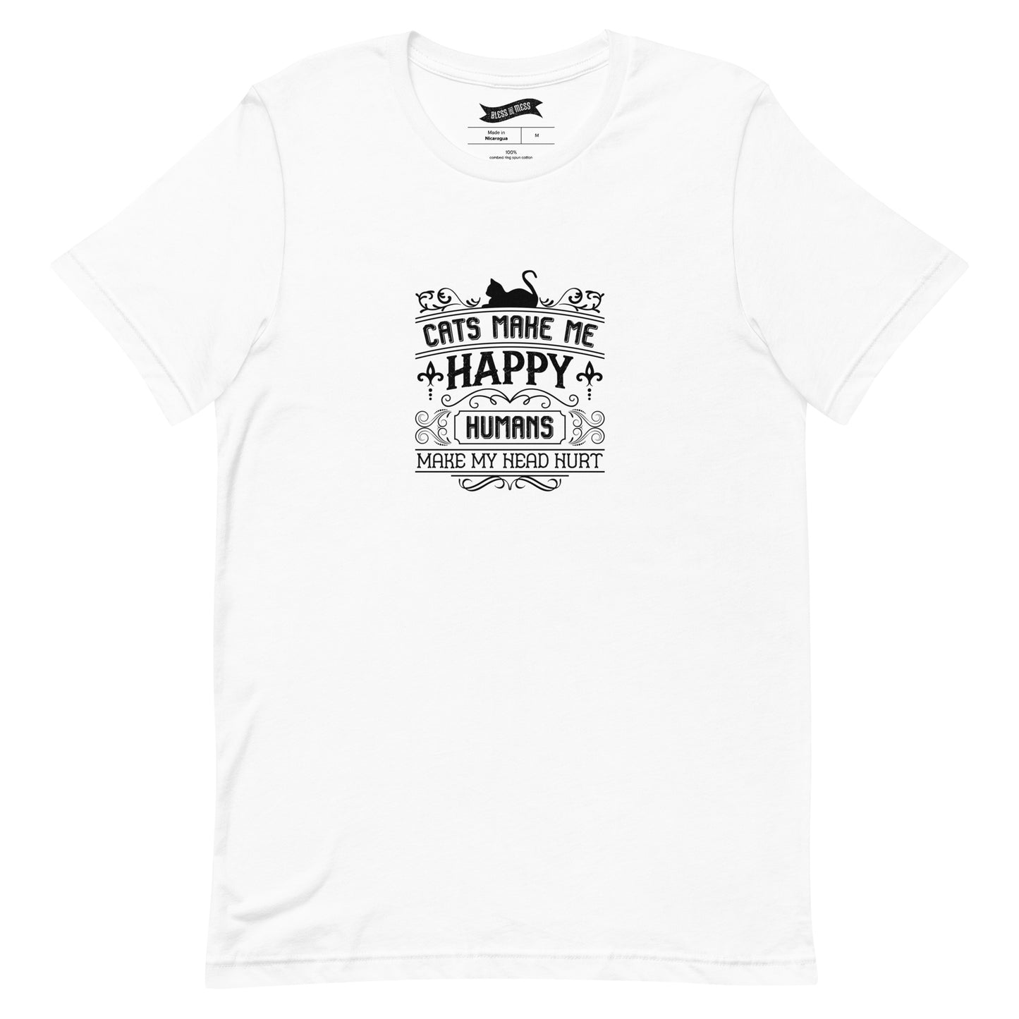 Cats Make Me Happy - T-Shirt