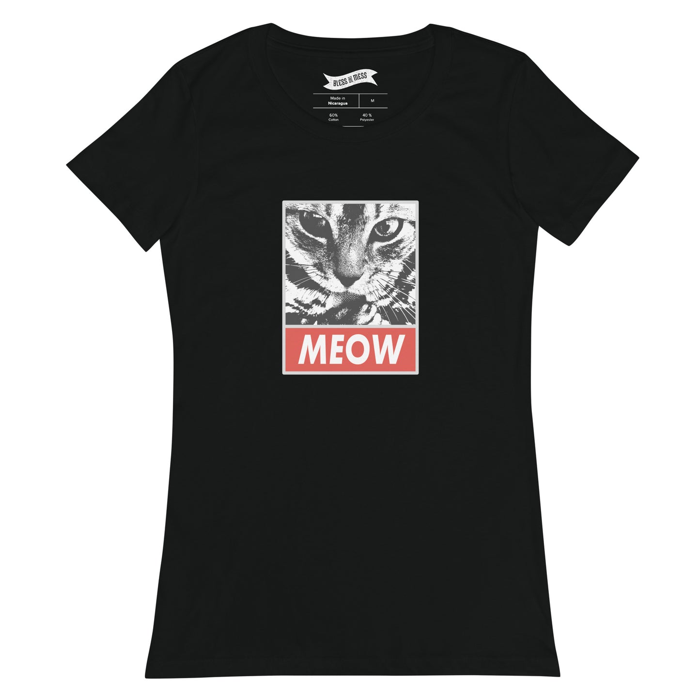 OBEY THE MEOW - Ladies T-Shirt