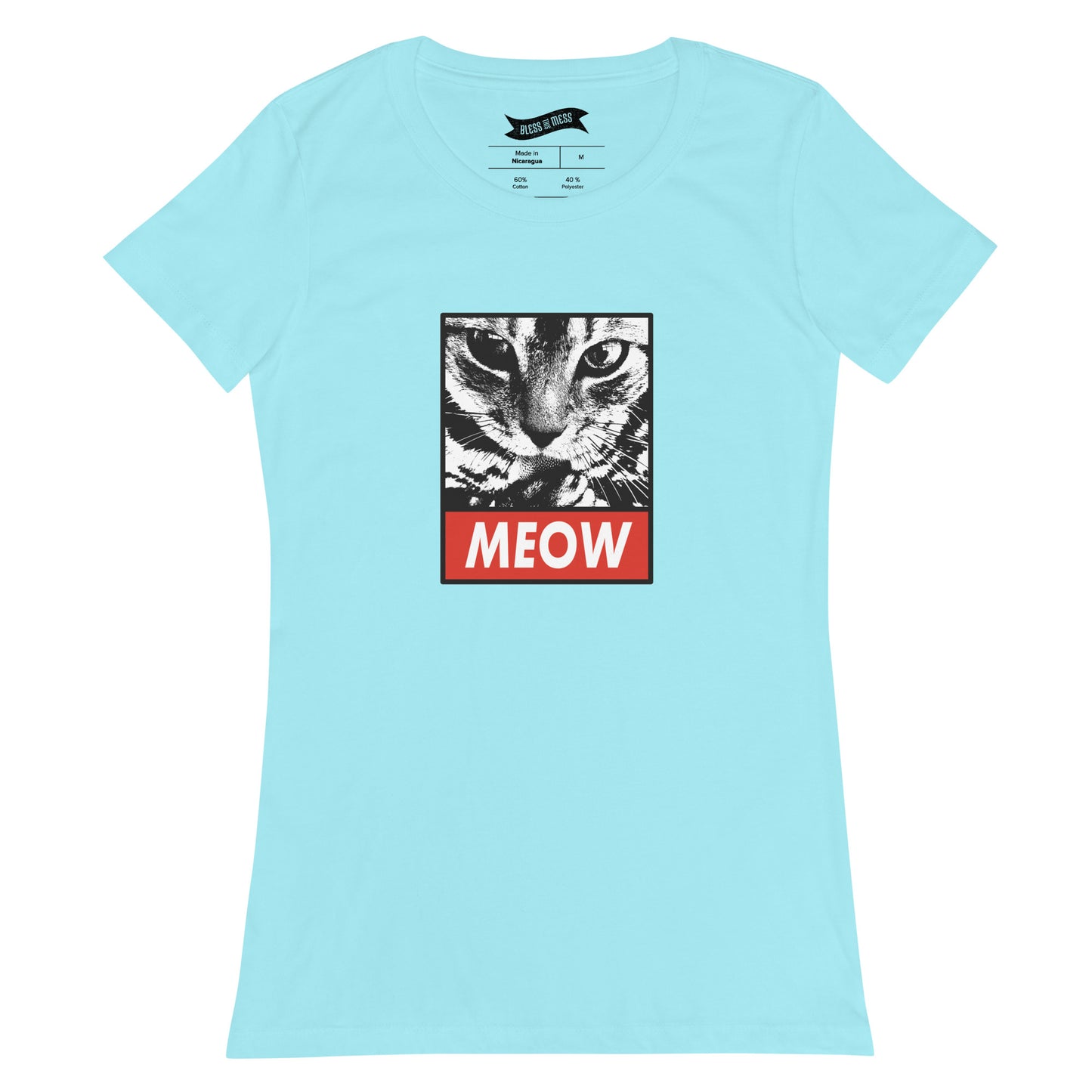 OBEY THE MEOW - Ladies T-Shirt