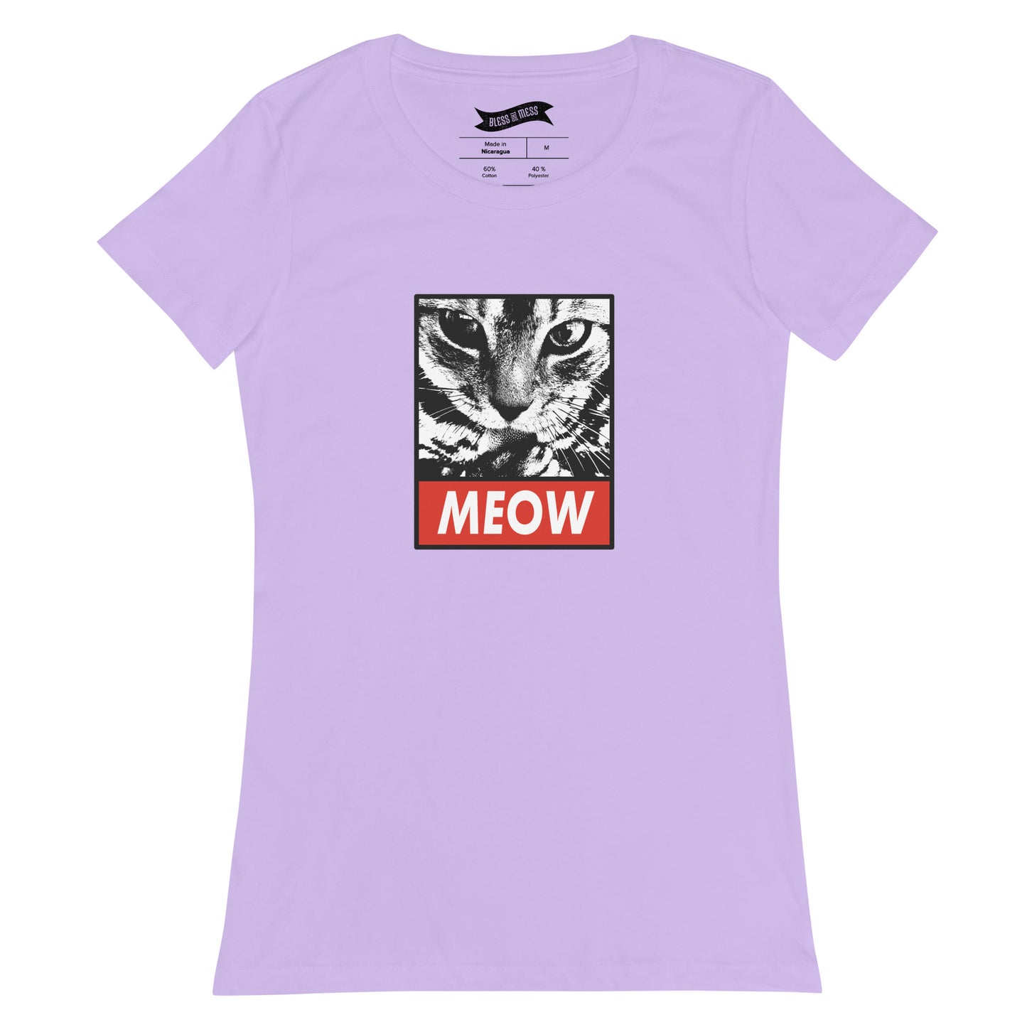 OBEY THE MEOW - Ladies T-Shirt