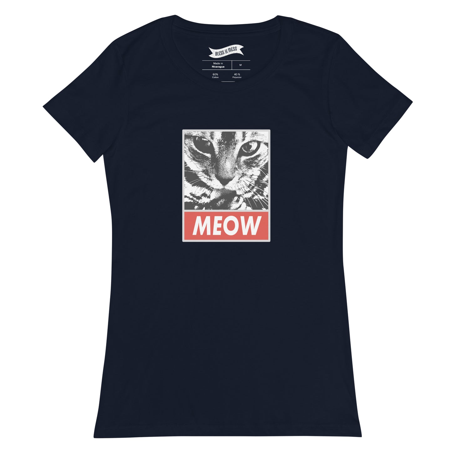 OBEY THE MEOW - Ladies T-Shirt