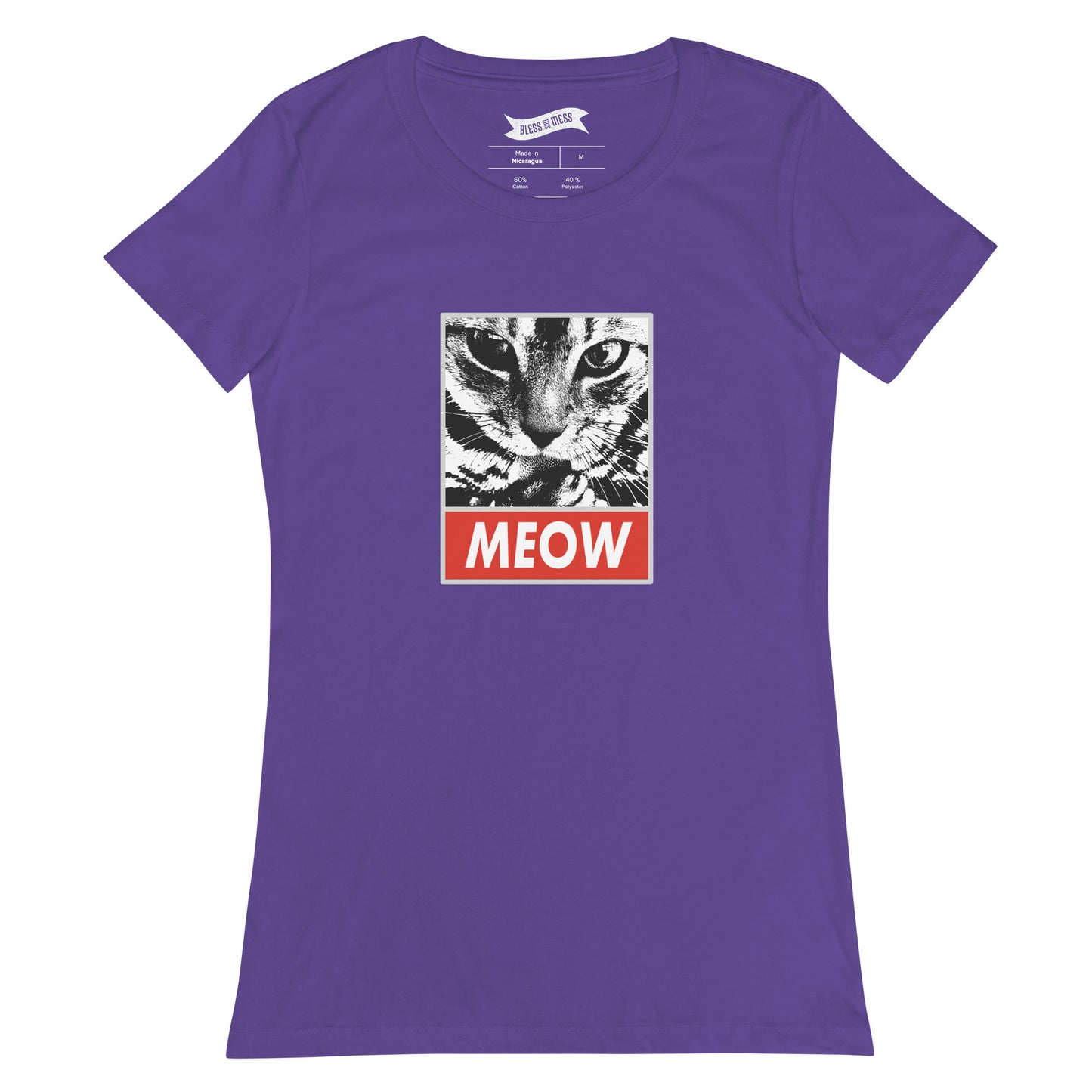 OBEY THE MEOW - Ladies T-Shirt