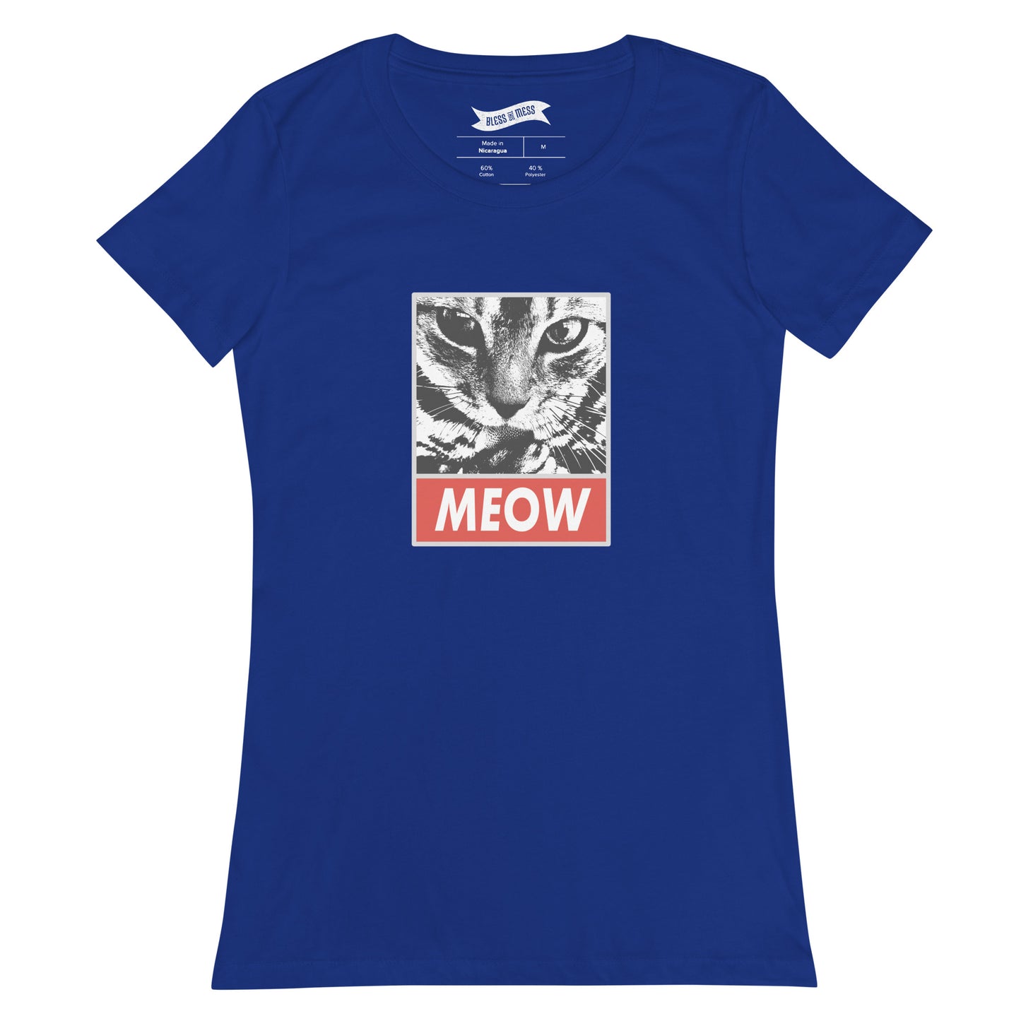 OBEY THE MEOW - Ladies T-Shirt