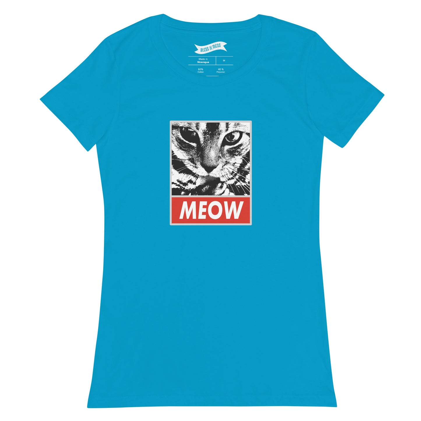 OBEY THE MEOW - Ladies T-Shirt
