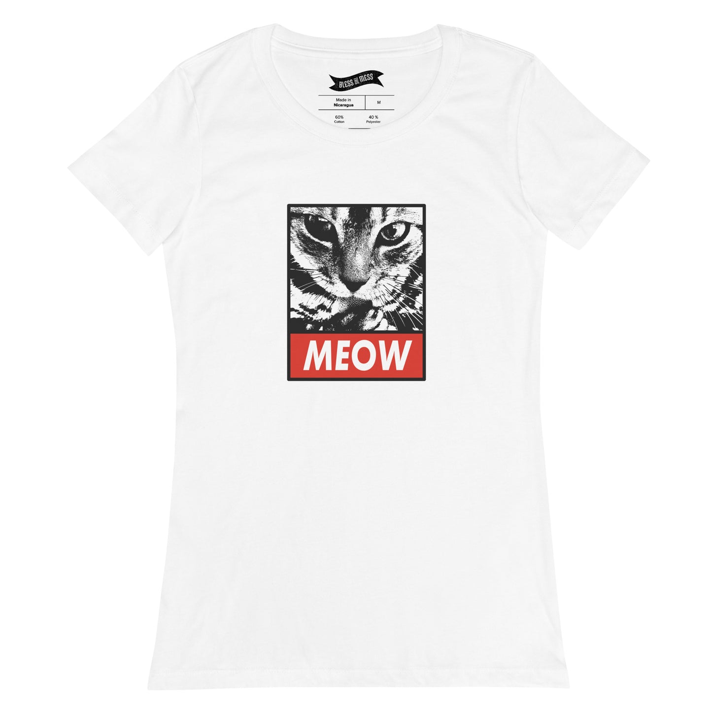 OBEY THE MEOW - Ladies T-Shirt