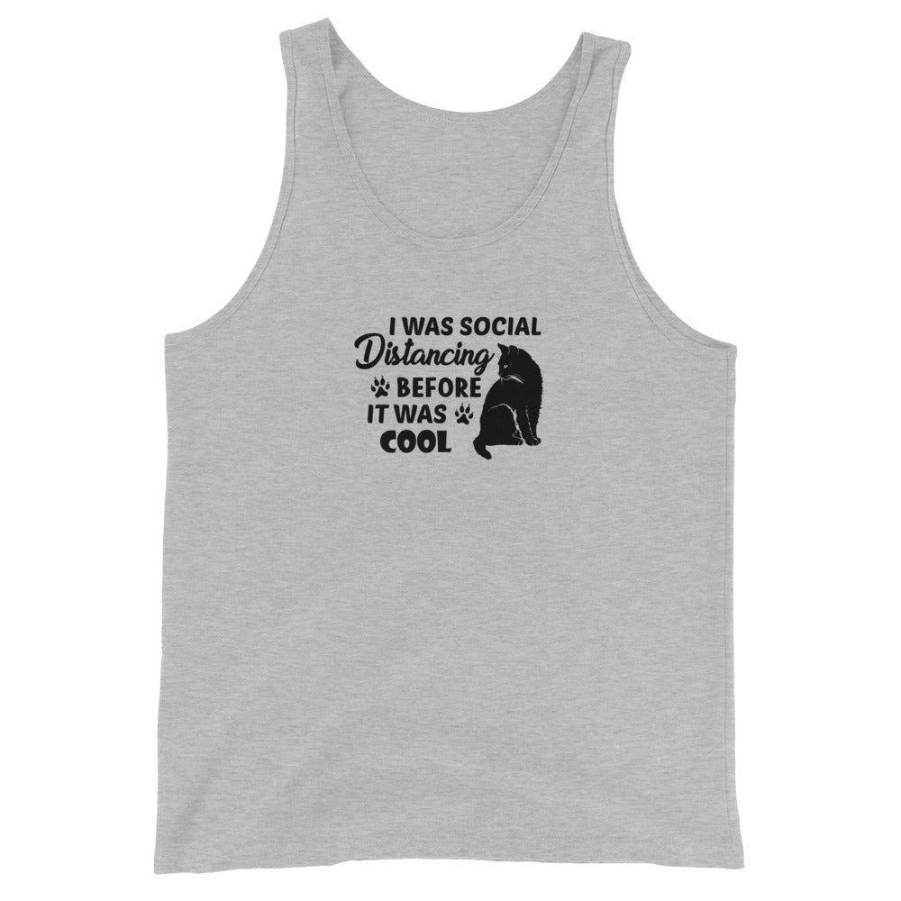 Cat Social Distancing - Tank Top