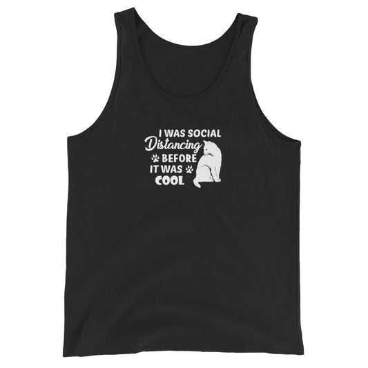 Cat Social Distancing - Tank Top