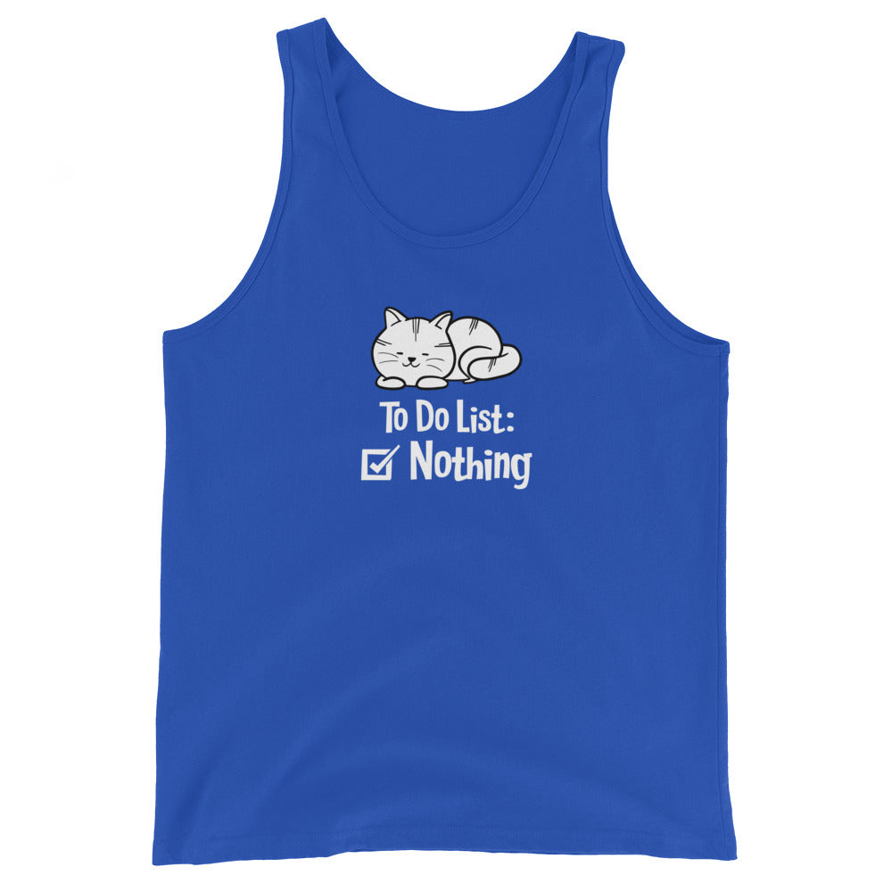 Cat To Do List - Tank Top