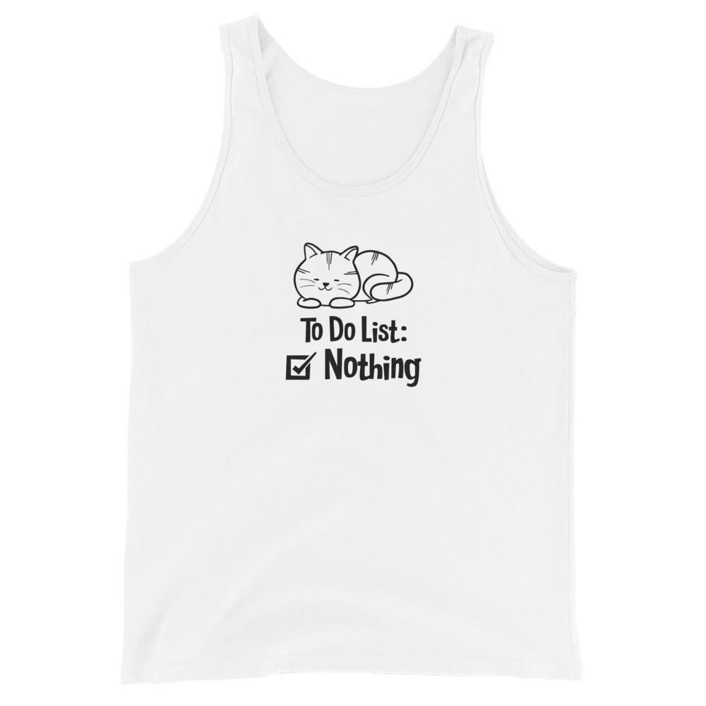 Cat To Do List - Tank Top