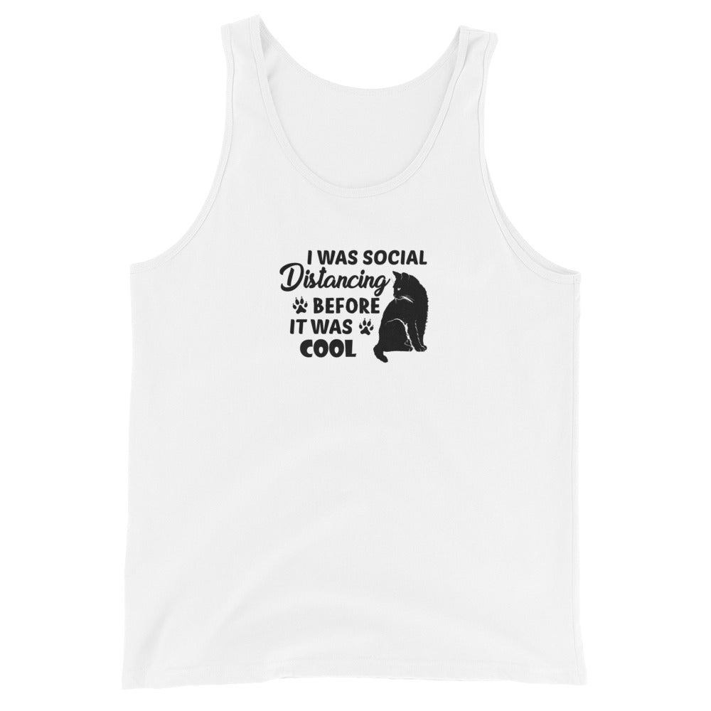 Cat Social Distancing - Tank Top