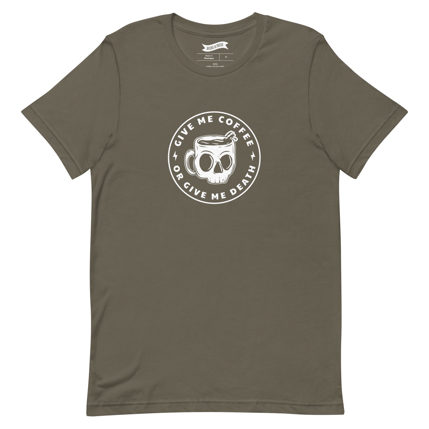 Give Me Coffee Or Give Me Death - T-Shirt