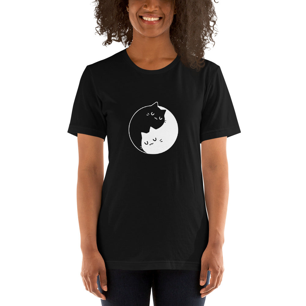 Kitty Ying Yang - T-Shirt