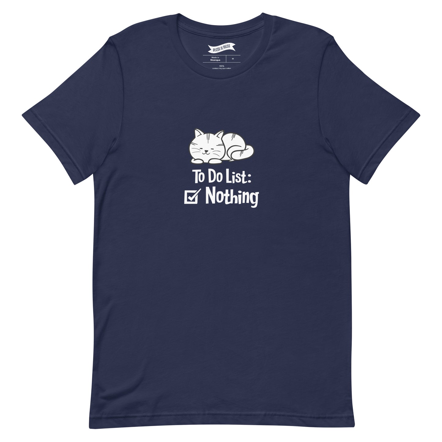 Cat To Do List - T-Shirt