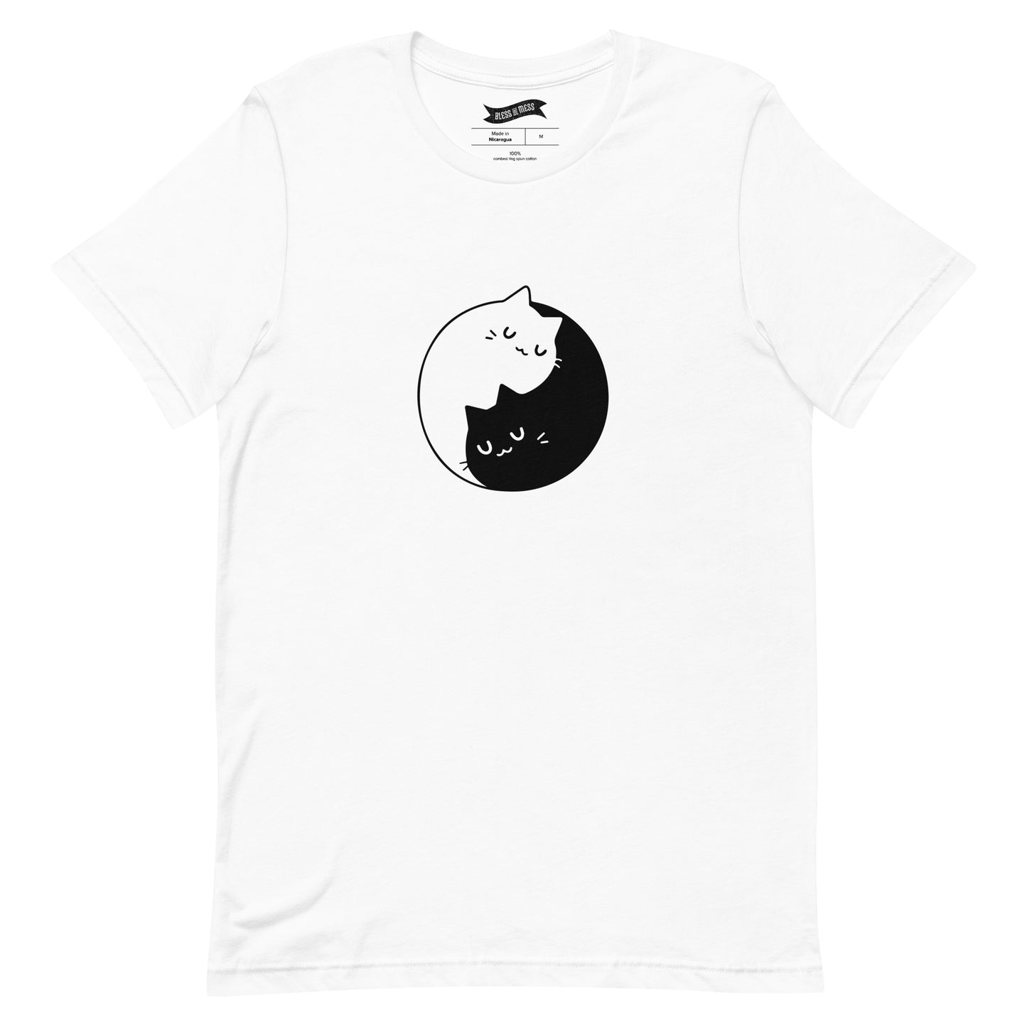 Kitty Ying Yang - T-Shirt