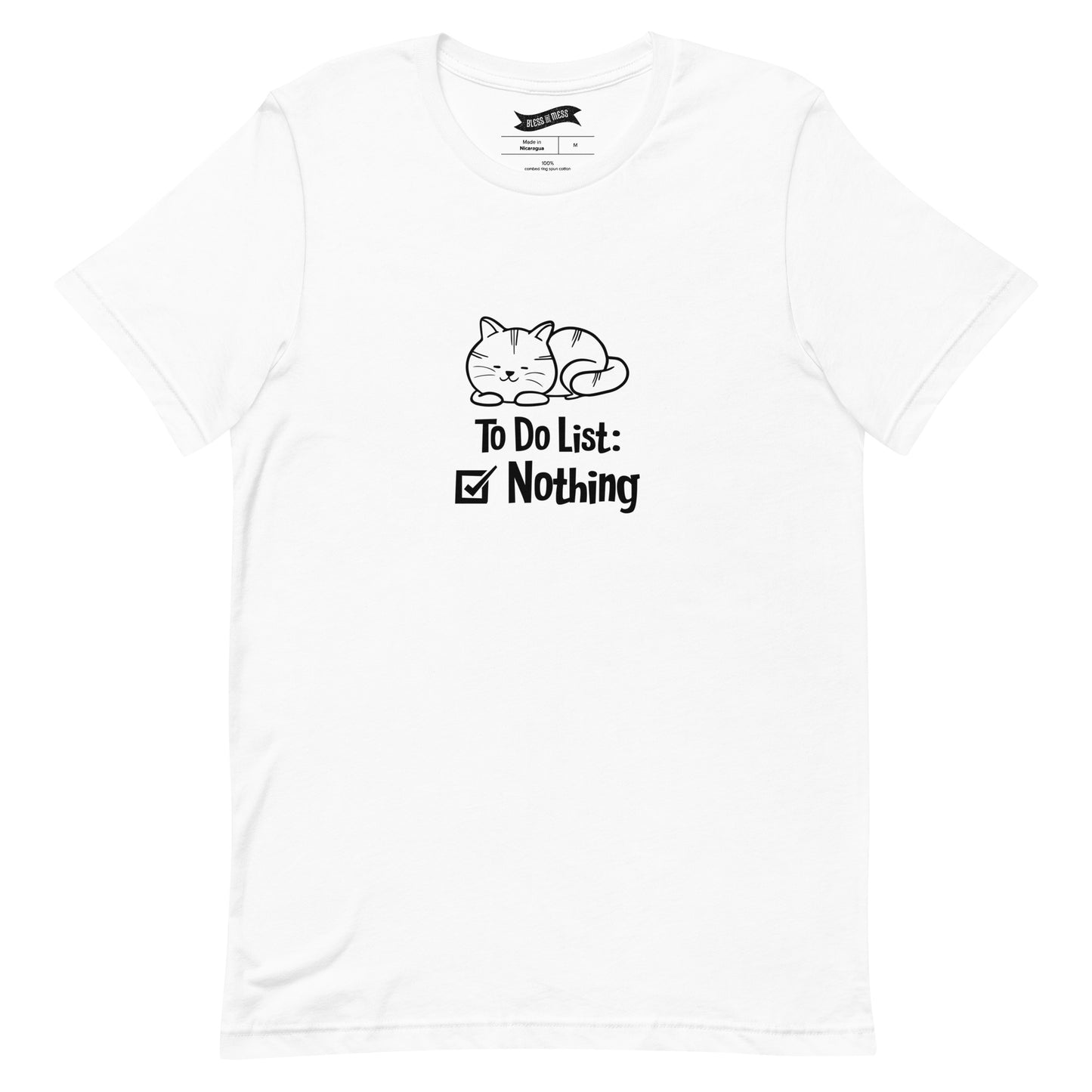 Cat To Do List - T-Shirt