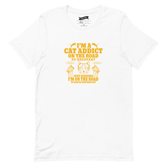 Cat Addict - T-Shirt