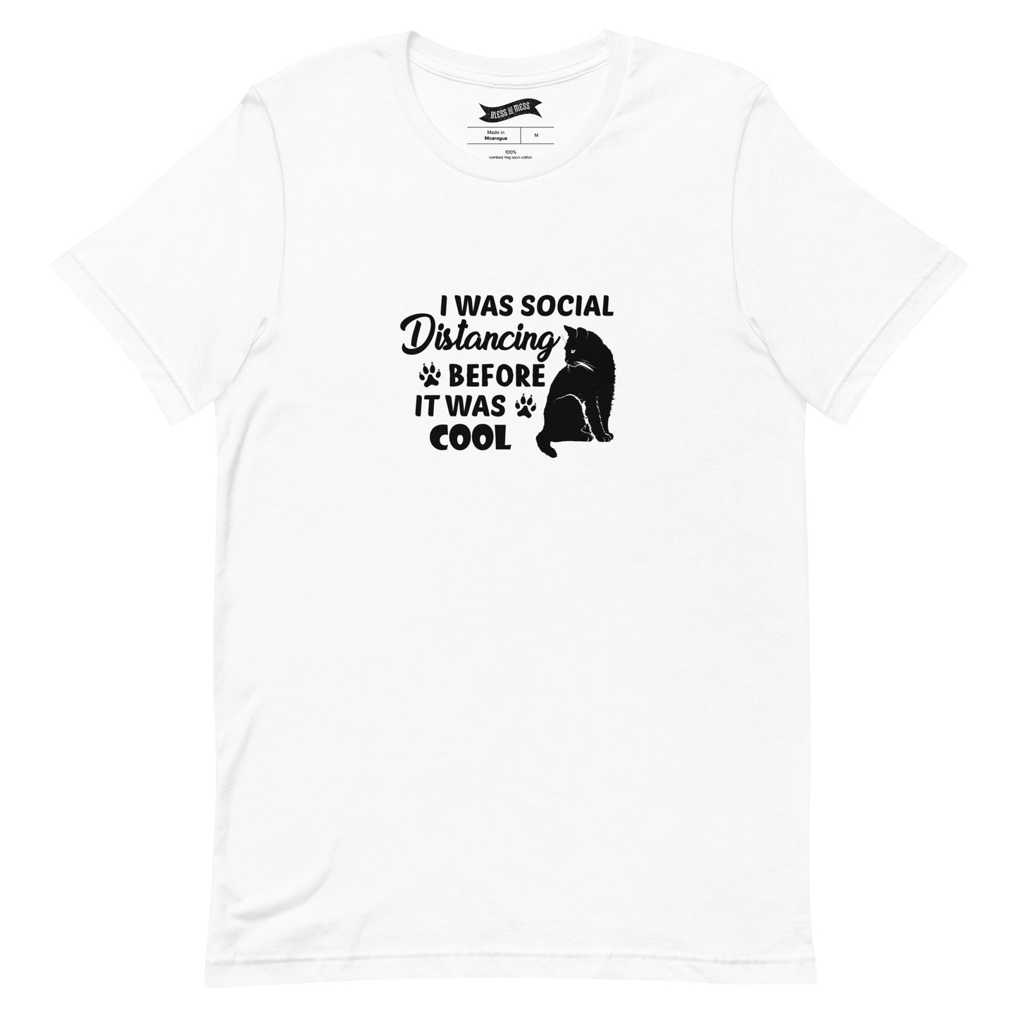 Cat Social Distancing - T-Shirt