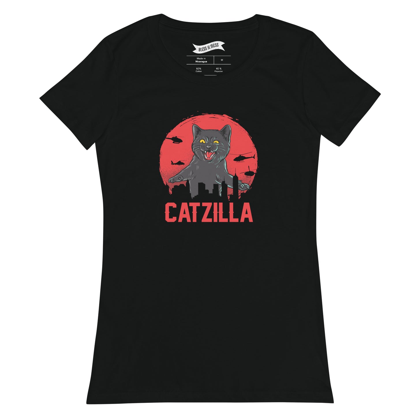 Catzilla - Ladies T-Shirt