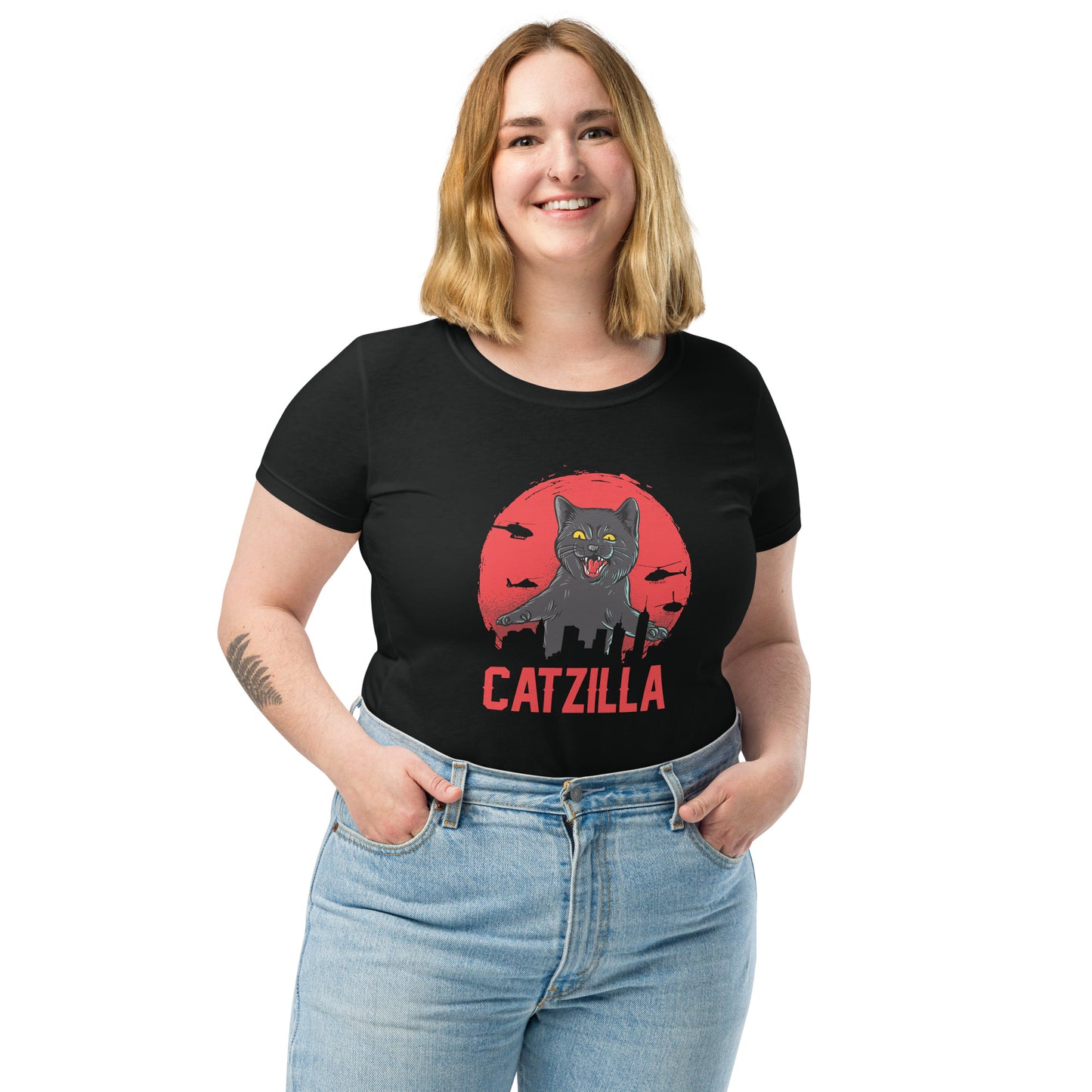 Catzilla - Ladies T-Shirt