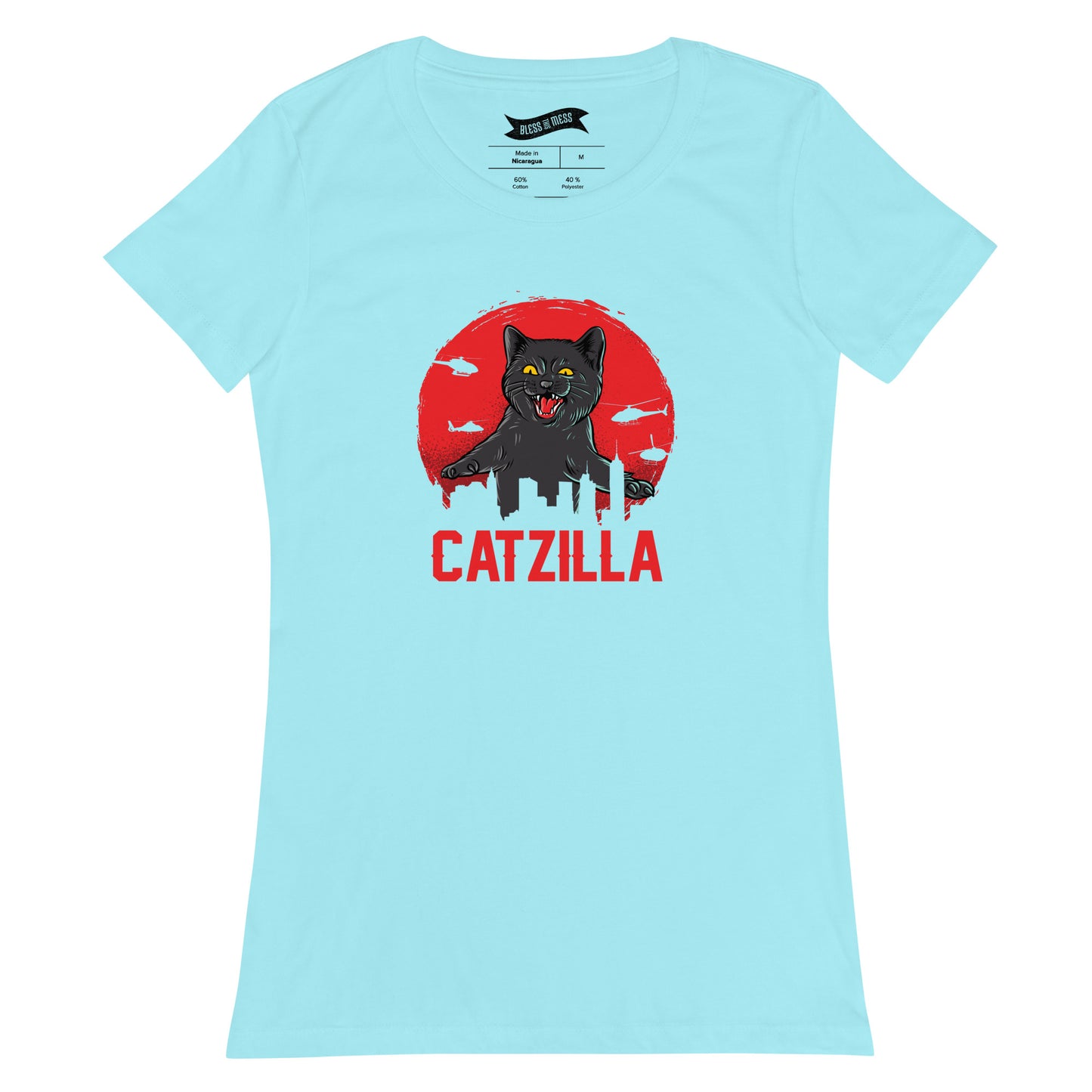 Catzilla - Ladies T-Shirt