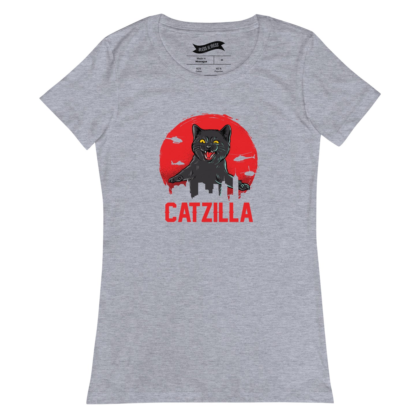 Catzilla - Ladies T-Shirt