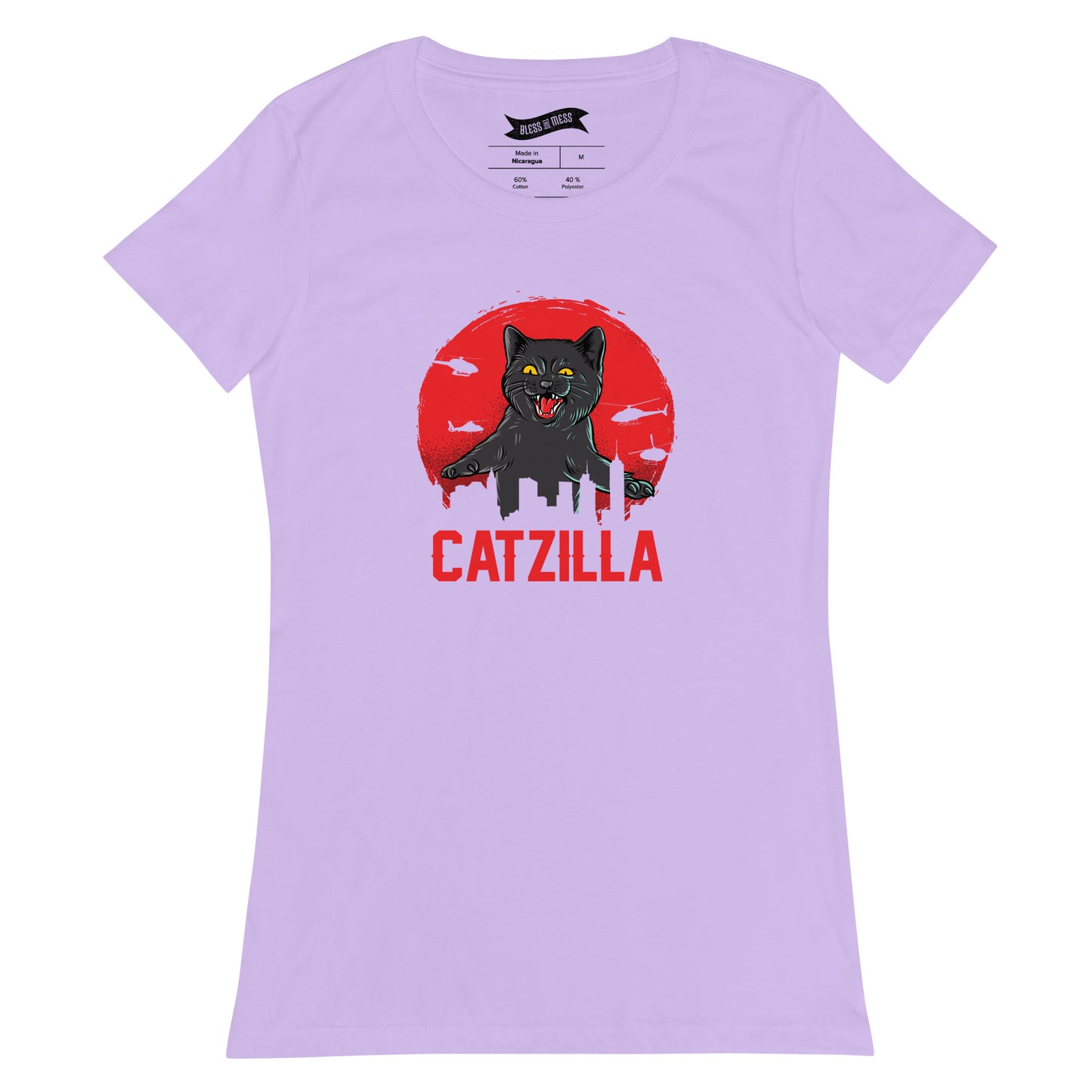 Catzilla - Ladies T-Shirt