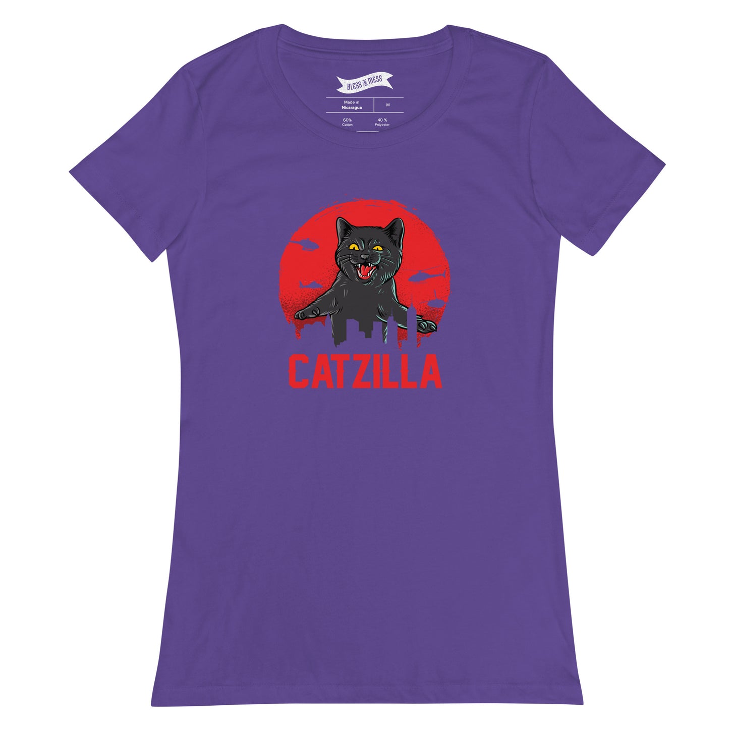 Catzilla - Ladies T-Shirt