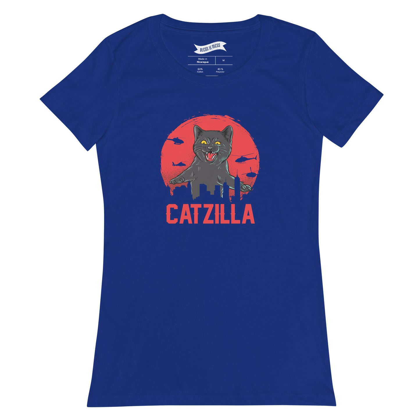 Catzilla - Ladies T-Shirt