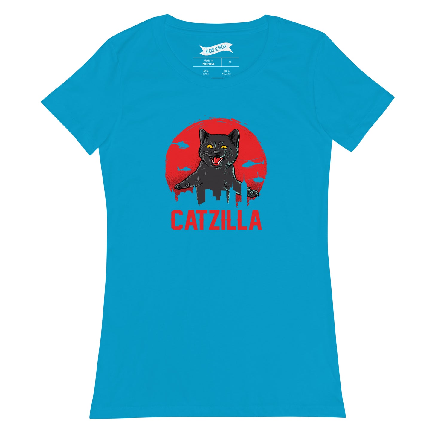 Catzilla - Ladies T-Shirt