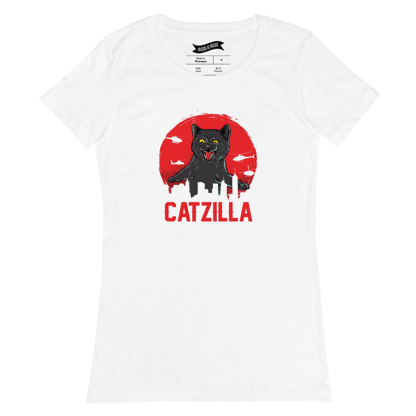 Catzilla - Ladies T-Shirt