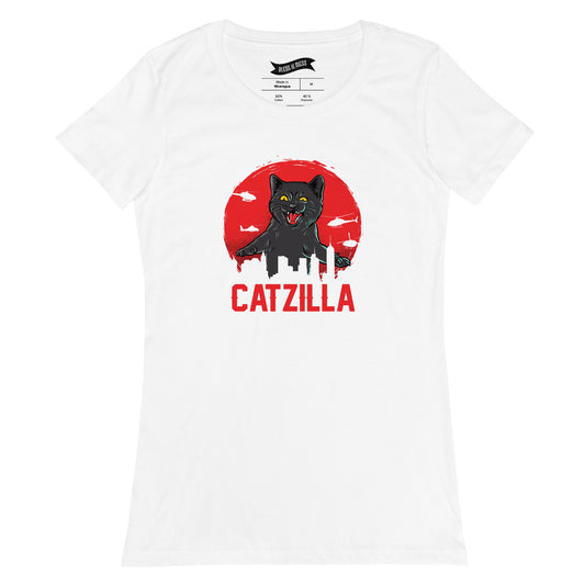 Catzilla - Ladies T-Shirt